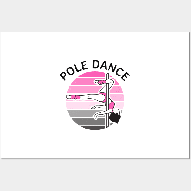 Pole Dance in Sphere Wall Art by LifeSimpliCity